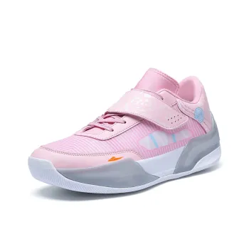 Kuding Cushioned Slip Resistant Abrasion Resistant Low Top Basketball Shoes Unisex