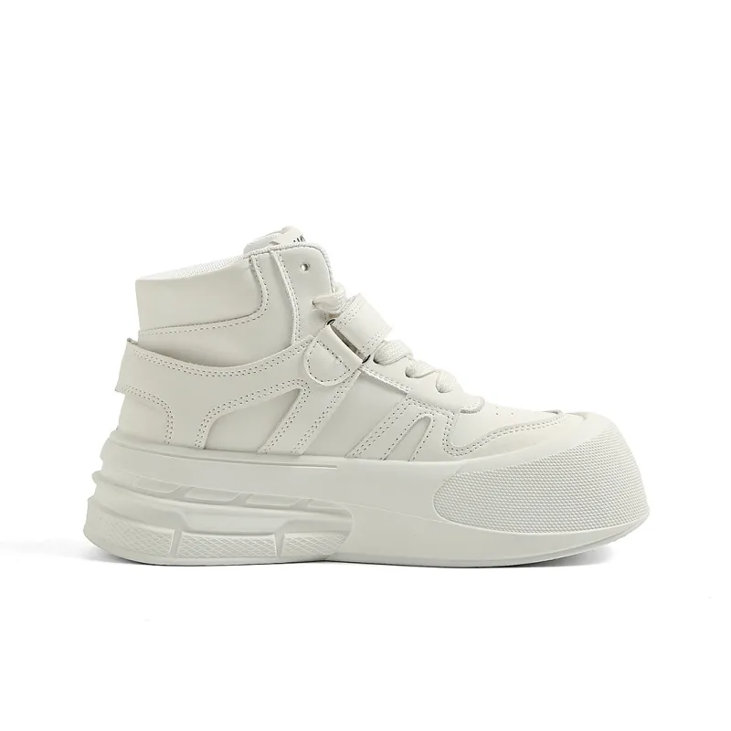 HUANQIU Coverage Anti-Slip And Wear-Resistant High-Top Skateboard Shoes Women's-1