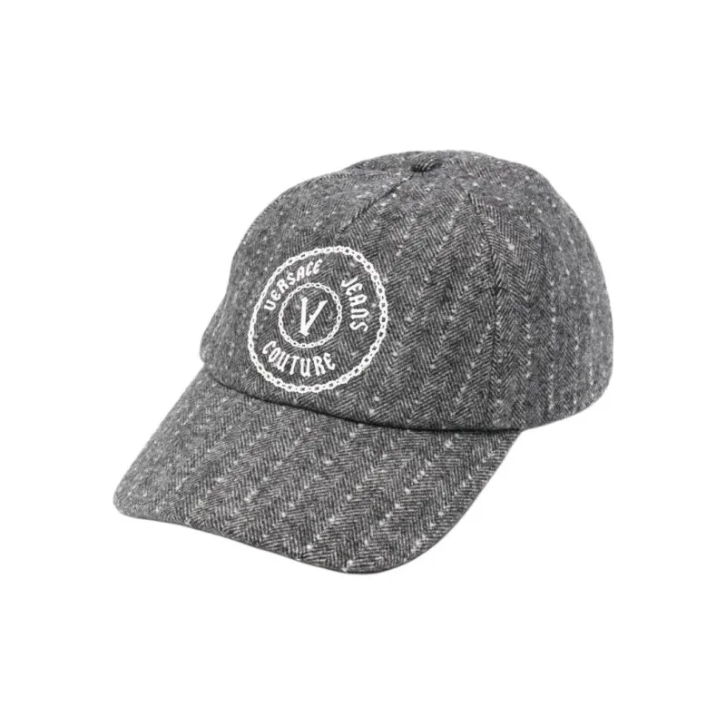 VERSACE JEANS COUTURE Logo Embroidered Hat-0