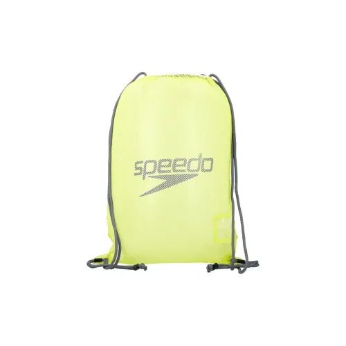 Speedo Polyester Backpack Unisex Lime & Oxidized Gray