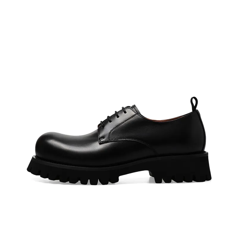 ELLE HOMME Derby Shoes Men's Black-0