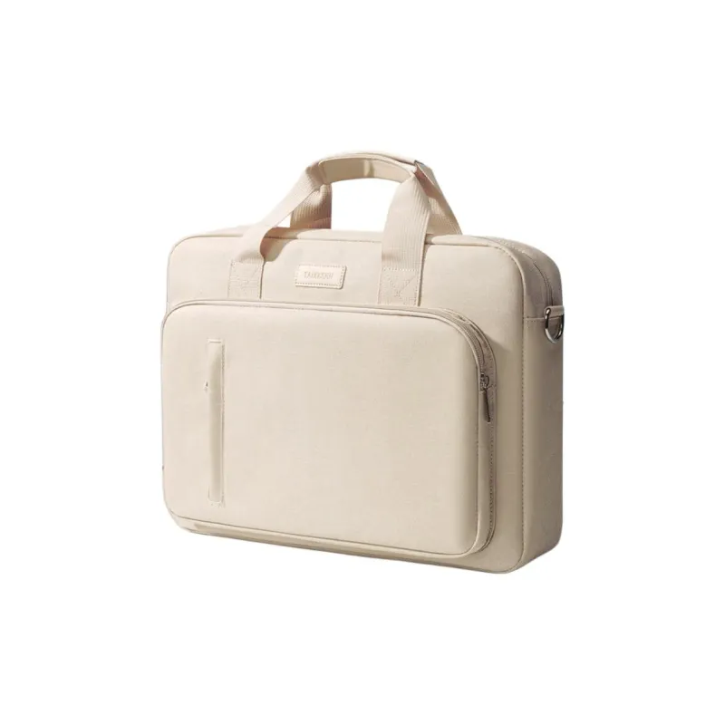 Techson Oxford Laptop Bag Regular Unisex Khaki/Gray/Black-1