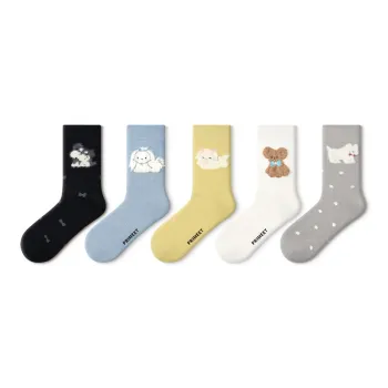Primeet Mid Calf Socks Women's 5 Pack