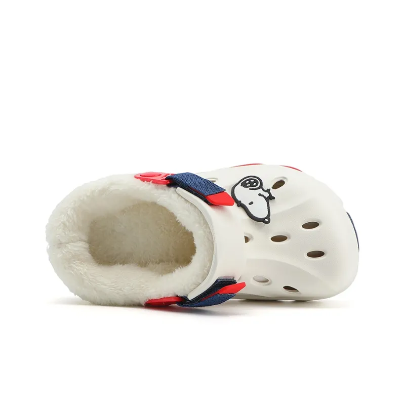 SNOOPY Anti Slip Wear Resistant Breathable Warm Low Top Kids' Slippers Kids'-2