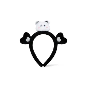 Specialoutlook Plush Headbands Unisex Black