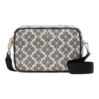 Kate Spade PVC Camera Bag, Shoulder Bag, Crossbody Bag Mini Women's Black