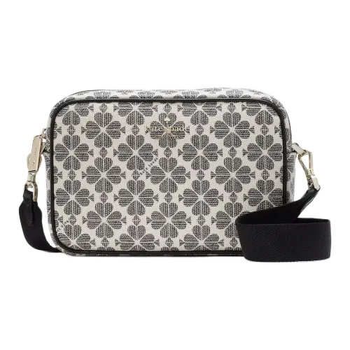 Kate Spade PVC Camera Bag, Shoulder Bag, Crossbody Bag Mini Women's Black