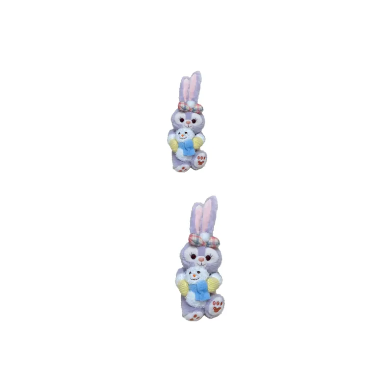 Disney Snowy Collection Winter StellaLou Dolls Plush Pendant 14cm Height-1