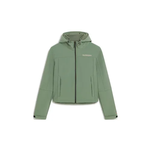 SUPERDRY Jackets Women's Green