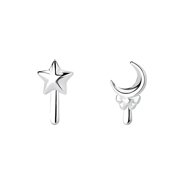 GIFT&CO S925 Silver Stud Earrings Women's-0