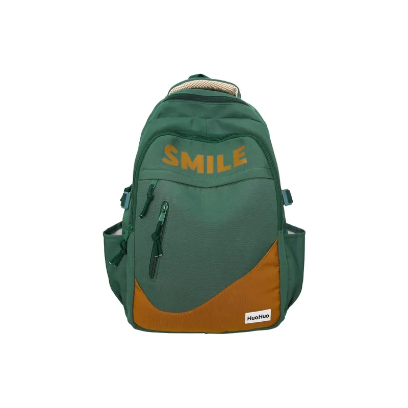 Gorora Nylon Backpack Regular Unisex Multicolor-5