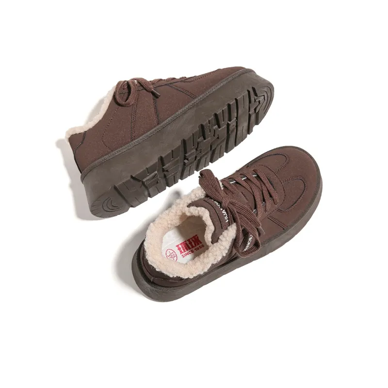 HUANQIU Coverage Warm And Wear-Resistant Low-Top Skateboard Shoes Women's-9