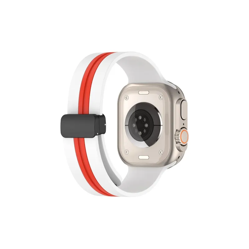 ZHENGGUANG Watch Band Apple Compatibility Liquid Silicone Material-8