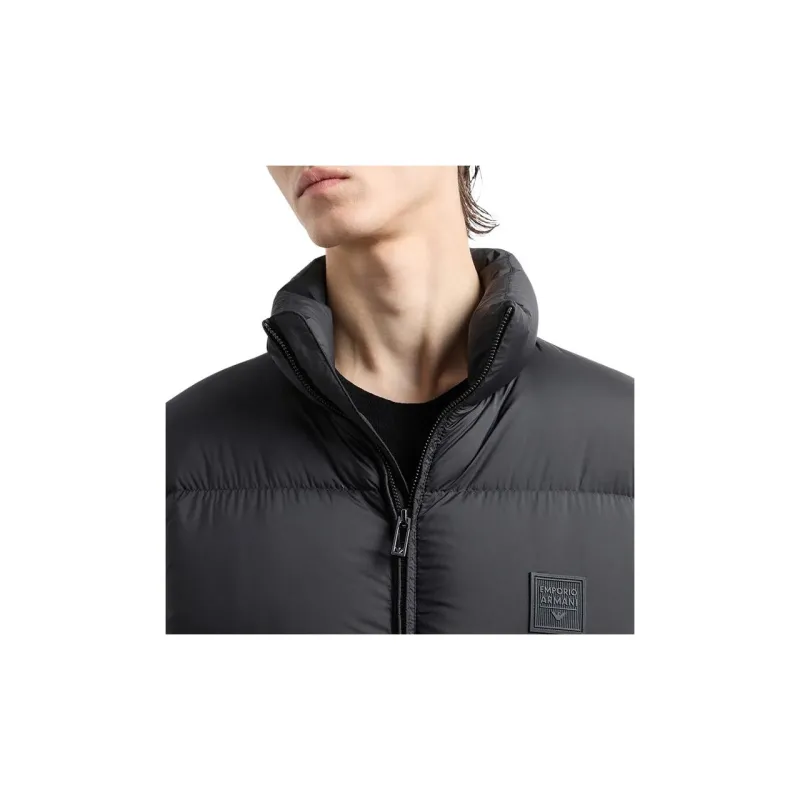 EMPORIO ARMANI Logo patch Padded Jacket-5