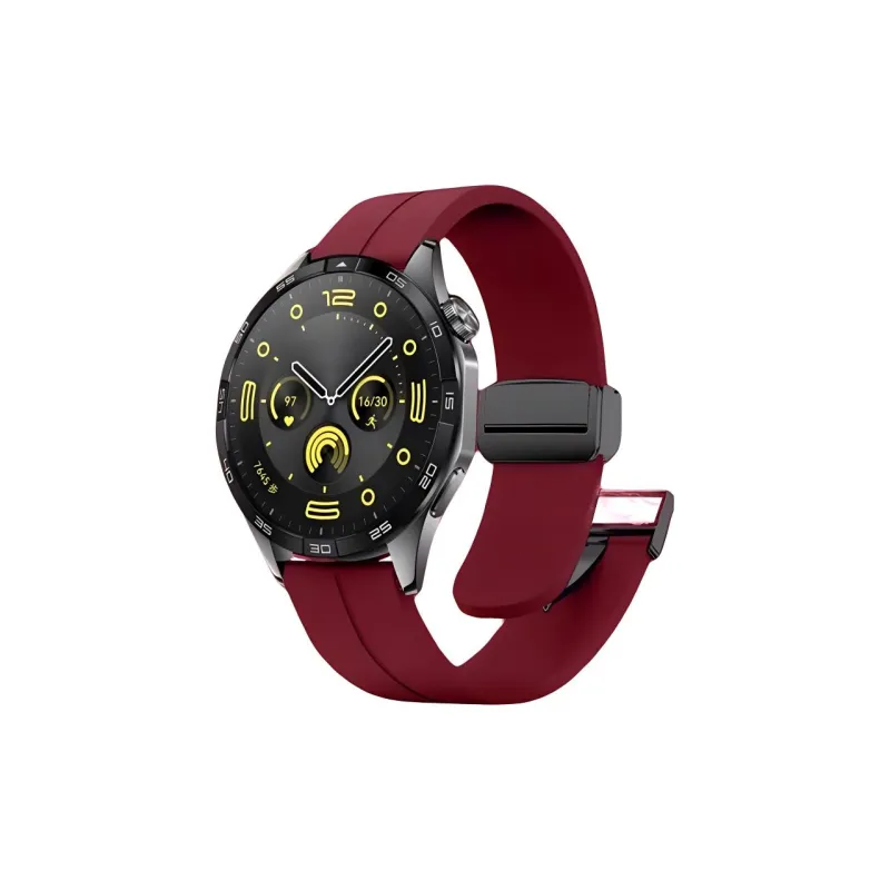 Mr. Strap Watch Band Huawei Compatibility Silicone Material-7