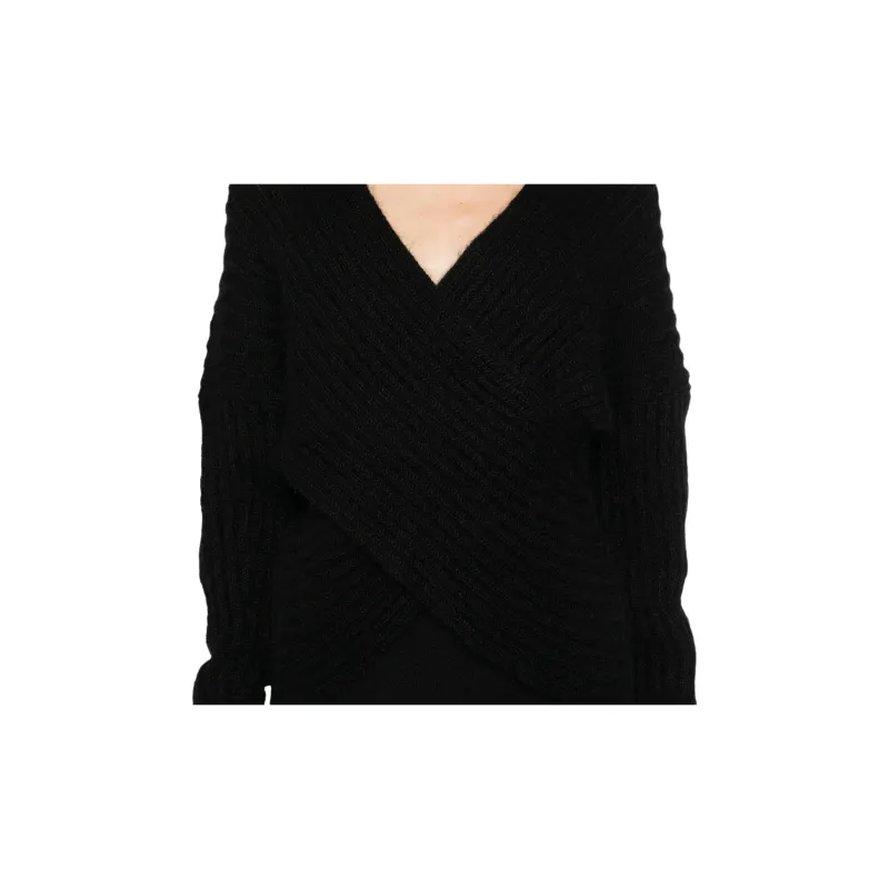 Twinset Crossover neck Sweater-4