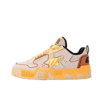 GARFIELD x STARTER Vol 2 Anti Slip Wear Resistant Low Top Skateboard Shoes Unisex Brown Yellow