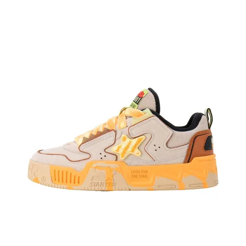 GARFIELD x STARTER Vol 2 Anti Slip Wear Resistant Low Top Skateboard Shoes Unisex Brown Yellow
