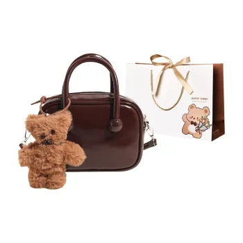 ERANGBEAR PU One Shoulder Underarm Handbag Regular Women's Multicolor