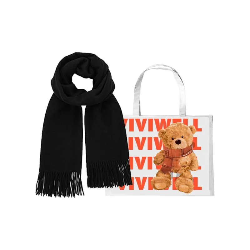 VIVIWELL Knit Scarves Unisex-6