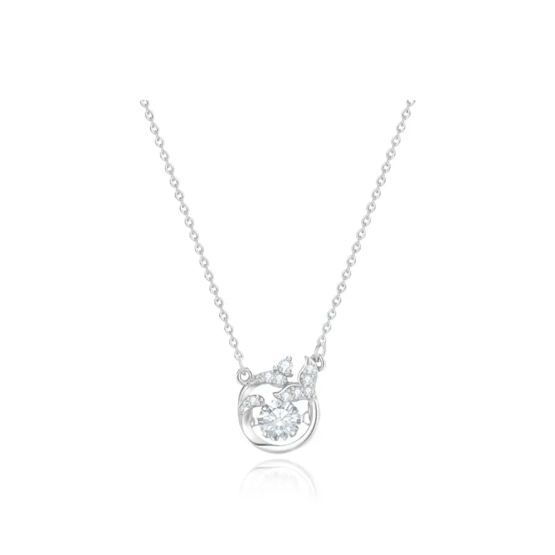 IBELOVE S925 Silver Necklaces Women's-0