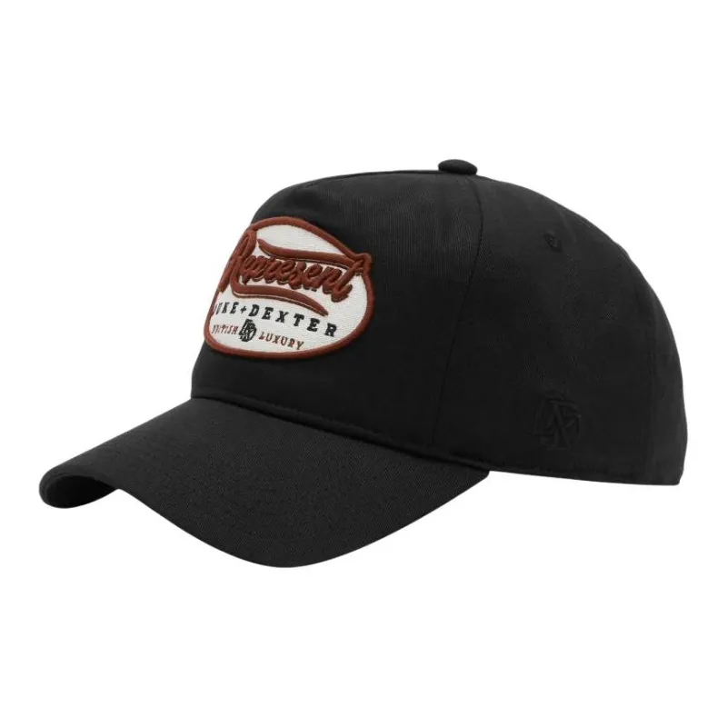 REPRESENT Cotton Baseball Caps Men's Black-0