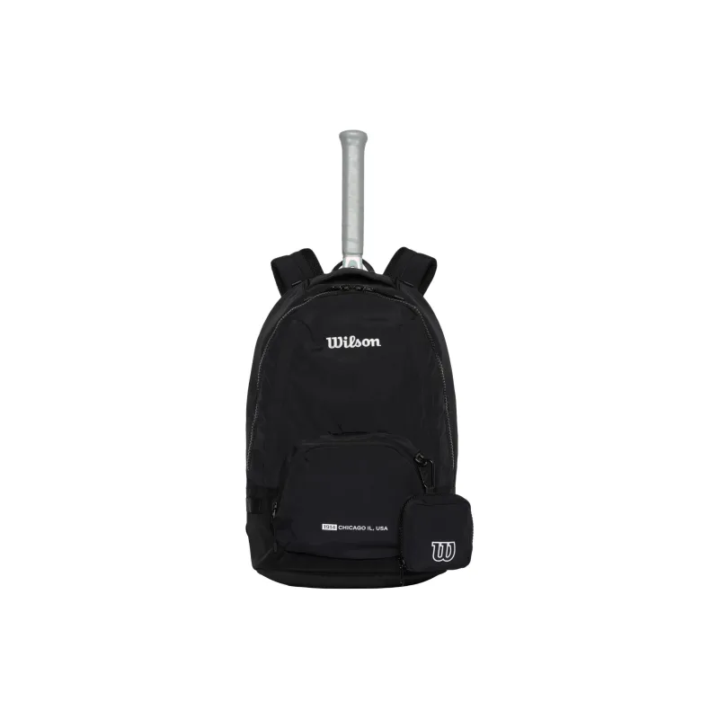 Wilson Nylon Backpack Unisex Black-1