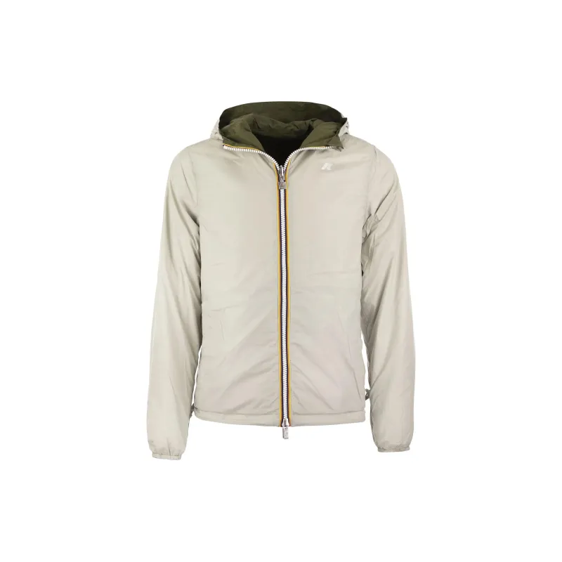 K WAY Jackets Coats Men's Green-3