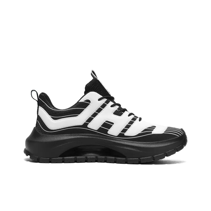 Meiretu Support Impact Resistant Low Top Casual Running Shoes Men's-5