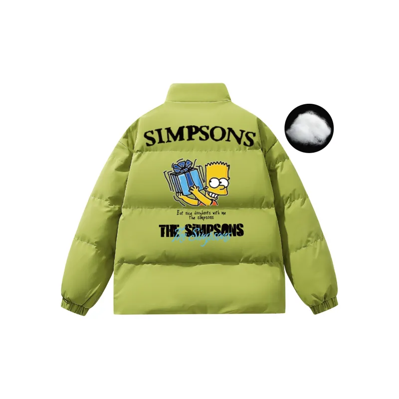 The Simpsons Puffer Jacket Unisex-32