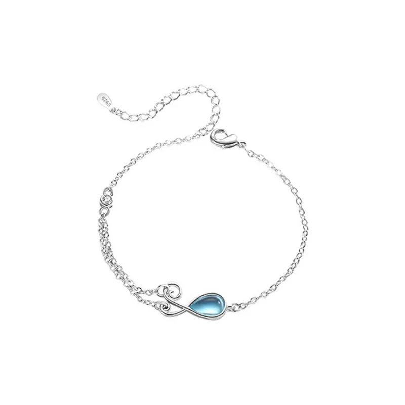 JESCAKOO S925 Silver Bracelets Unisex-5