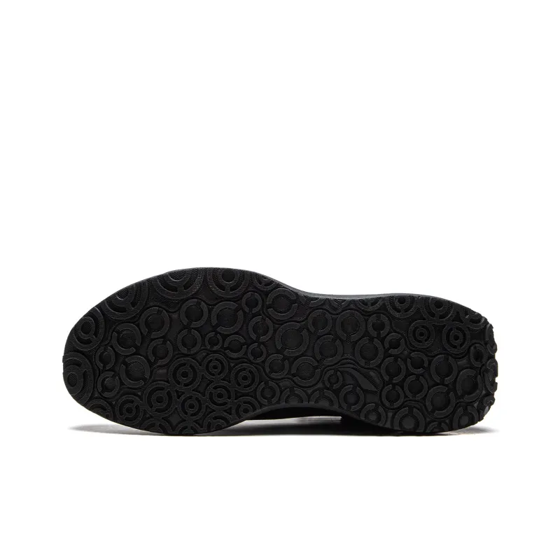 LiNing SOFT PLUS Anti Slip Wear Resistant Low Top Casual Shoes Men's Black-6