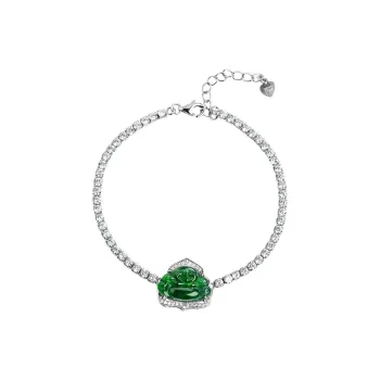 Jade Is Boundless Ice Type Jadeite Bracelets Women's