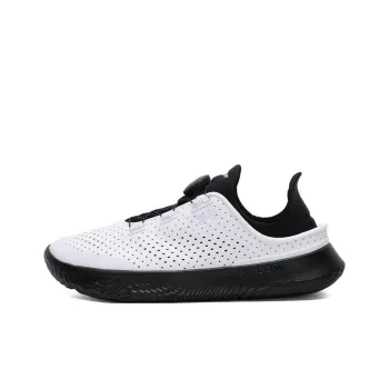 Under Armour Ua Flow Slipspeed Anti Slip Wear Resistant Low Top Training Running Shoes Unisex White Black