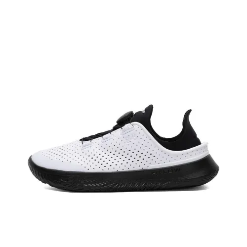 infinite Armour Ua Flow Slipspeed Anti Slip Wear Resistant Low Top Training Running Shoes Unisex White Black