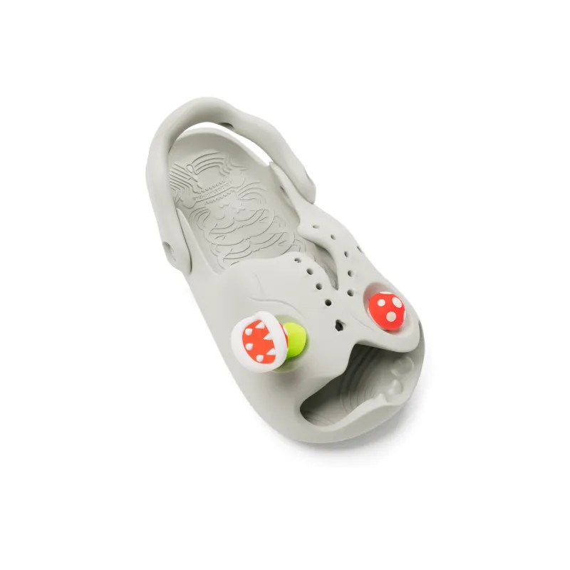 HelloSlippers Mr. Skully Devouring Flower, Beach Sandals Unisex-3
