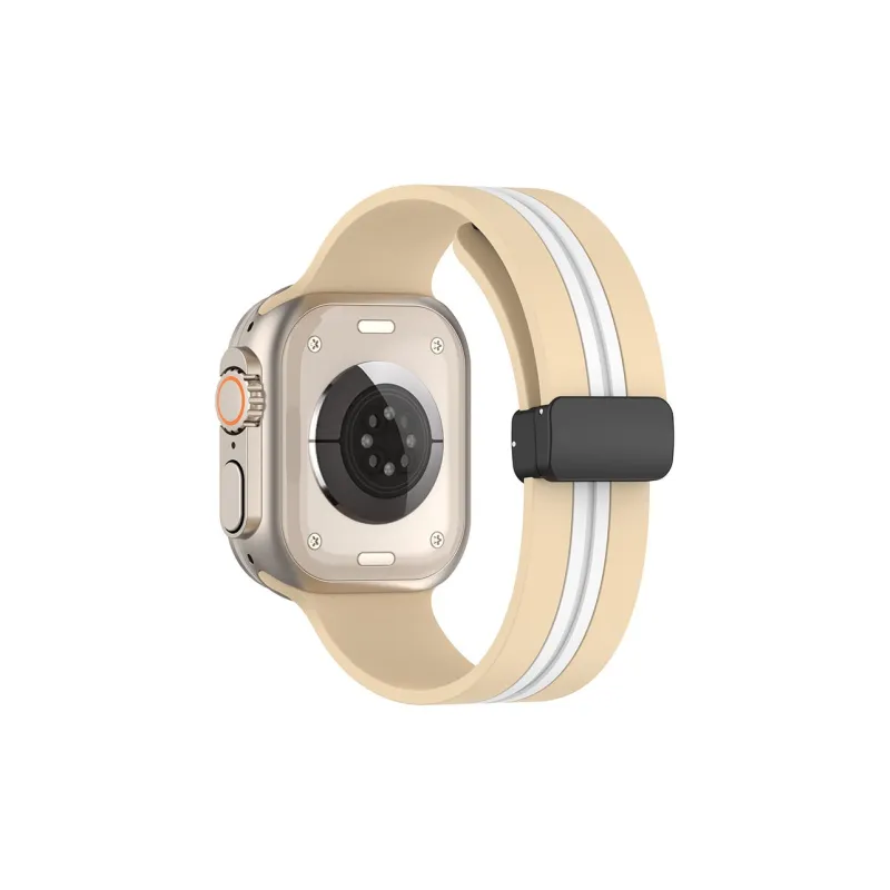 ZHENGGUANG Watch Band Apple Compatibility Liquid Silicone Material-12