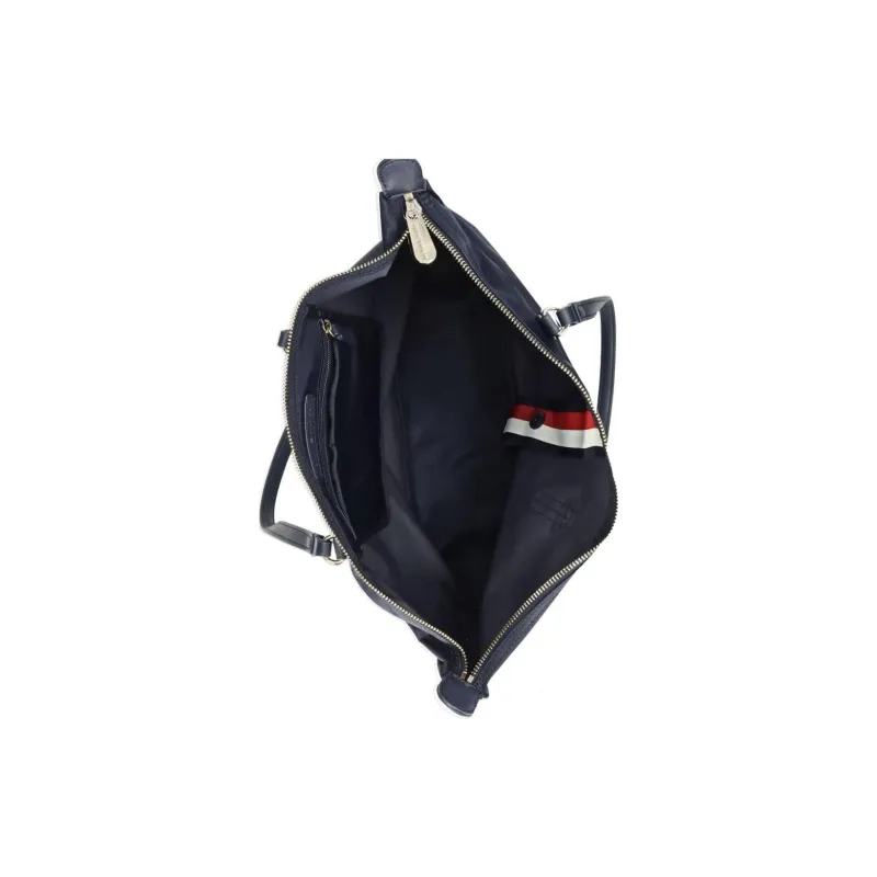 Tommy Hilfiger Polyamide Shoulder Bag Unisex Blue/White-3