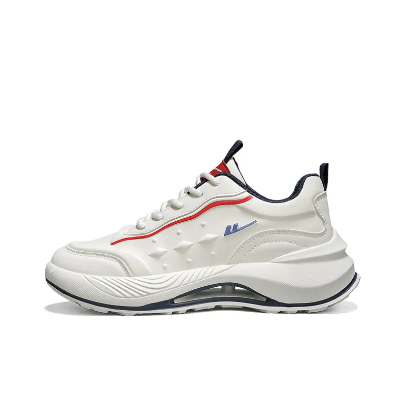 Warrior Trendy Casual Shoes Durable Breathable Lightweight Low-Top Casual Shoes Men's Beige-0