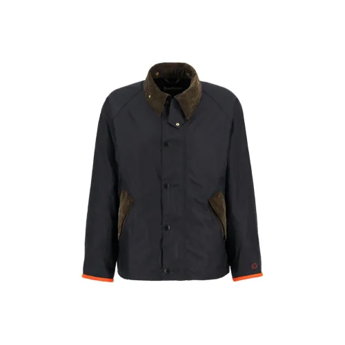 Flower Mountain X BARBOUR Jackets Unisex Marine Blue