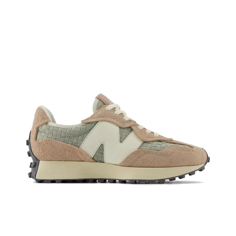 New Balance 327 Woven Flat Taupe Olivine-1