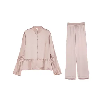 SILKISS Pajama Set Women's Blush Pink