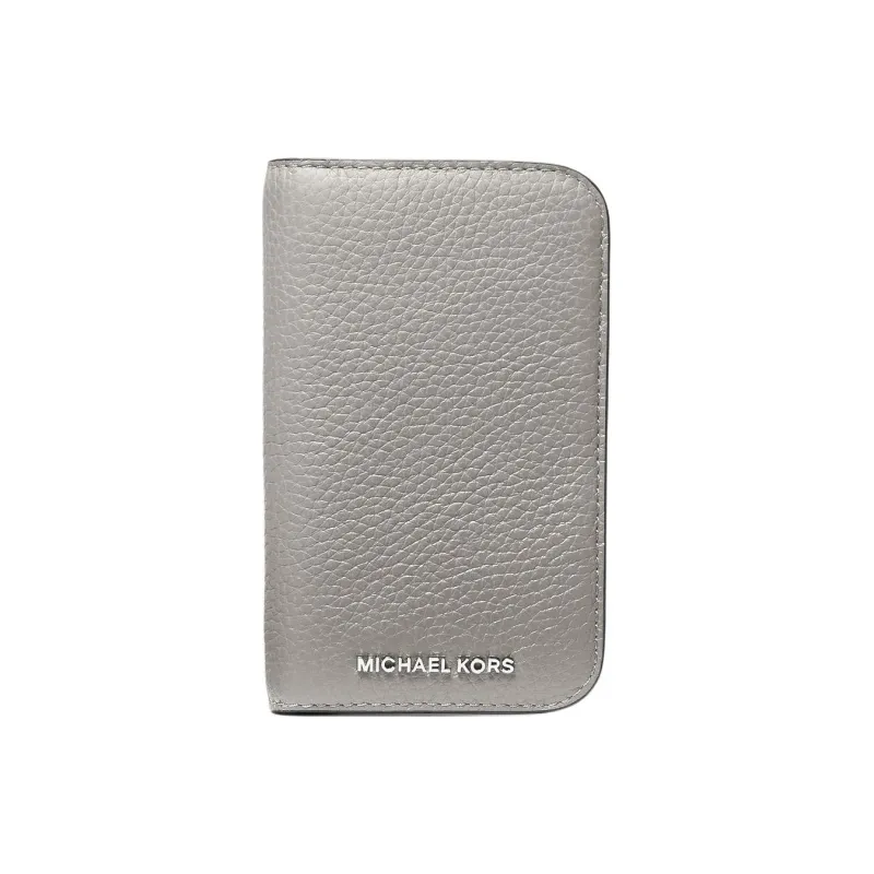 MICHAEL KORS Hudson Pebbled Leather Billfold Wallet-0
