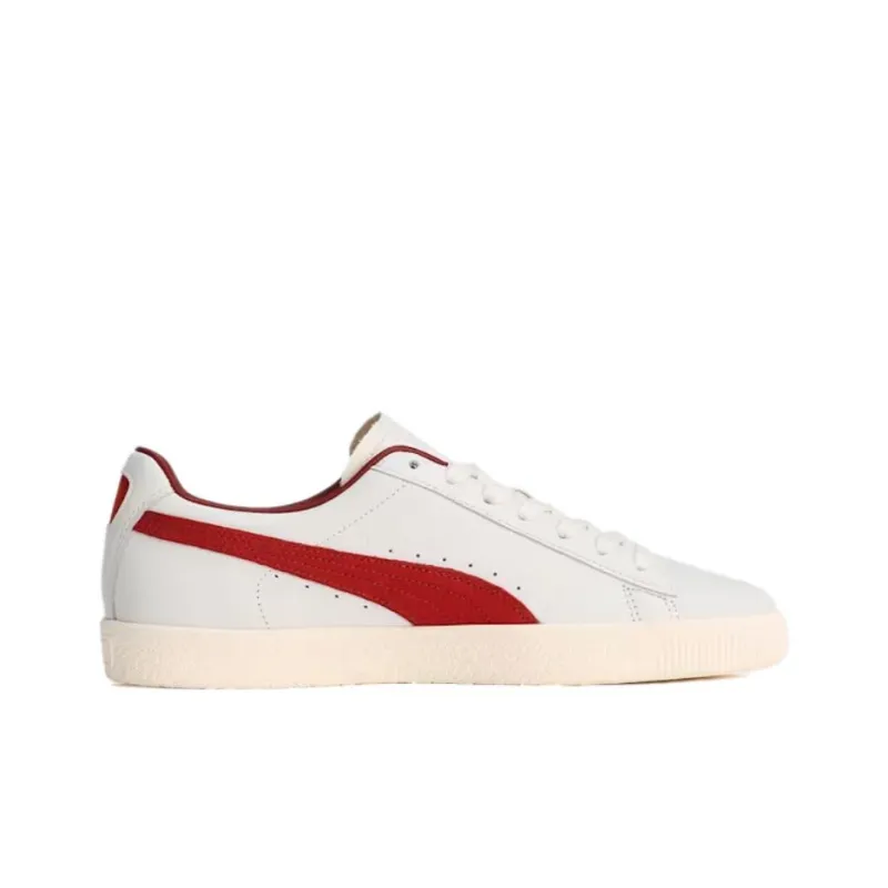 PUMA Clyde Made In Italy White Intense Red-1
