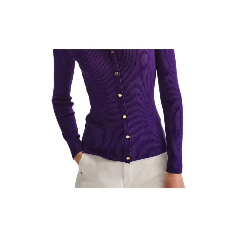 KARL LAGERFELD FW23 Knitwear Women's Purple-3