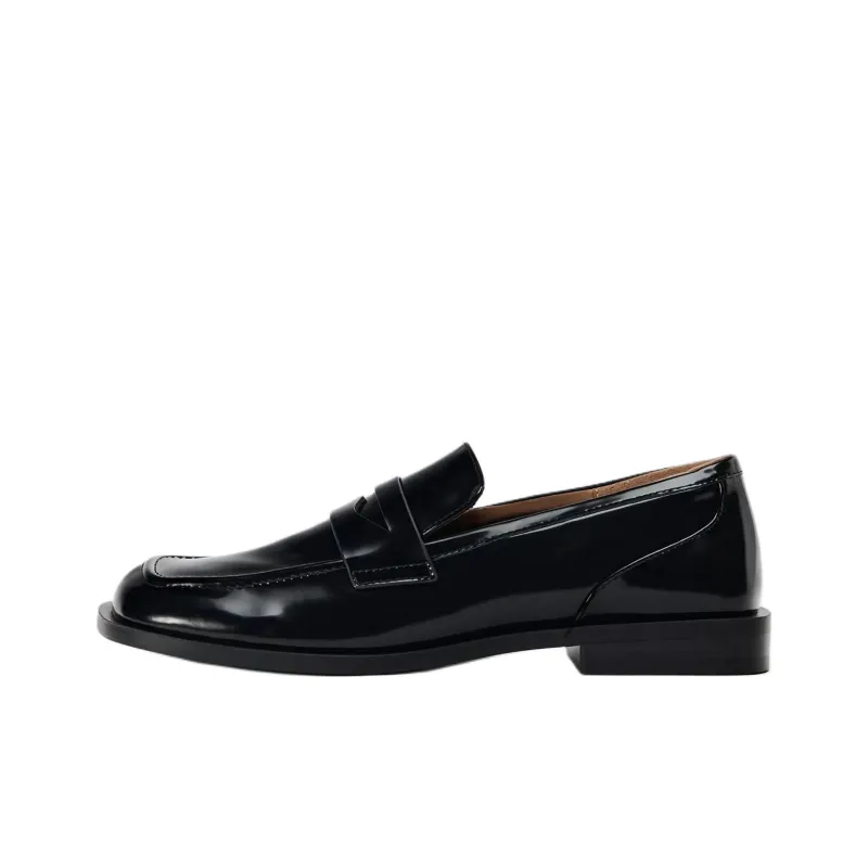 ZARA Loafers Women's Black-0