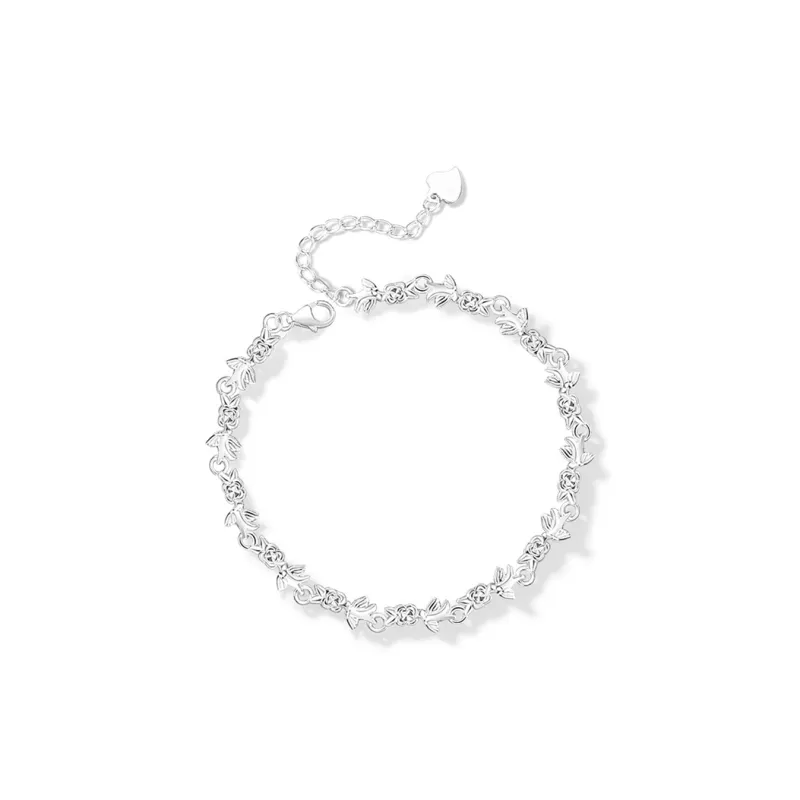 Seven Seven Silver Jewelry 999 Fine Silver Bracelets Unisex-0