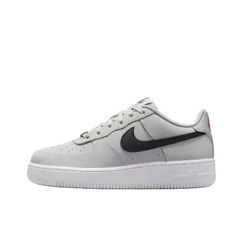 Nike Air Force 1 Anti Slip Wear Resistant Low Top Kids' Skateboarding Shoes Gray Teenagers