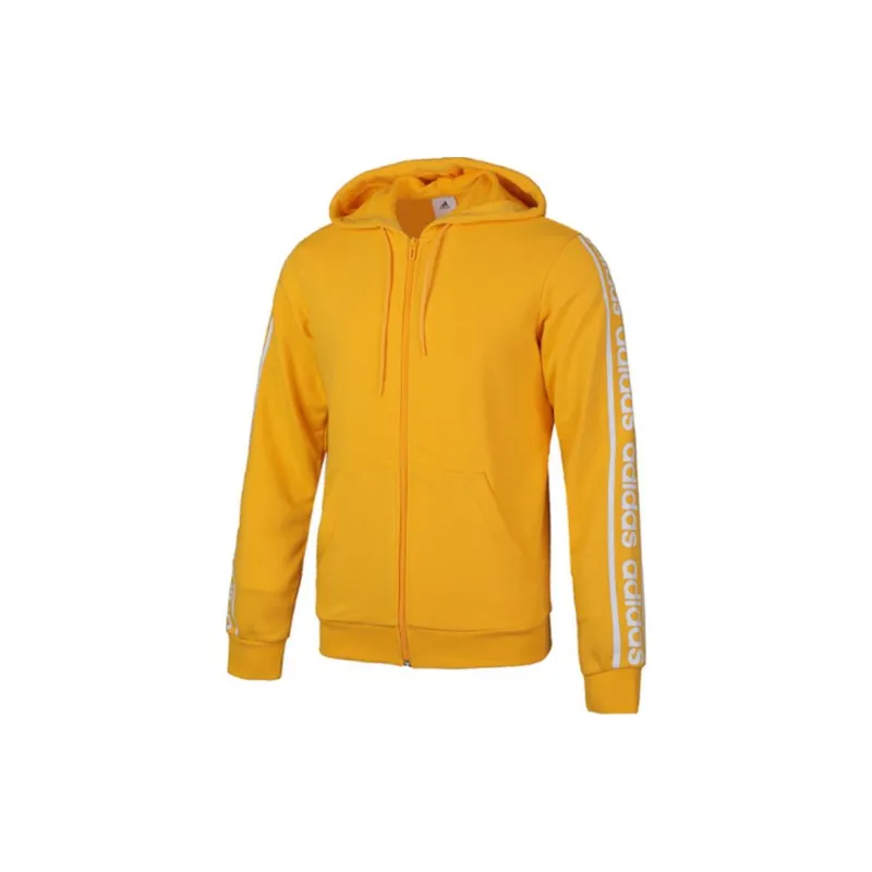 Adidas M C90 BRD FZ Jacket Men's Yellow-2