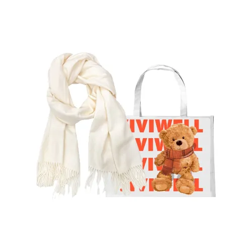 VIVIWELL Knit Scarves Unisex